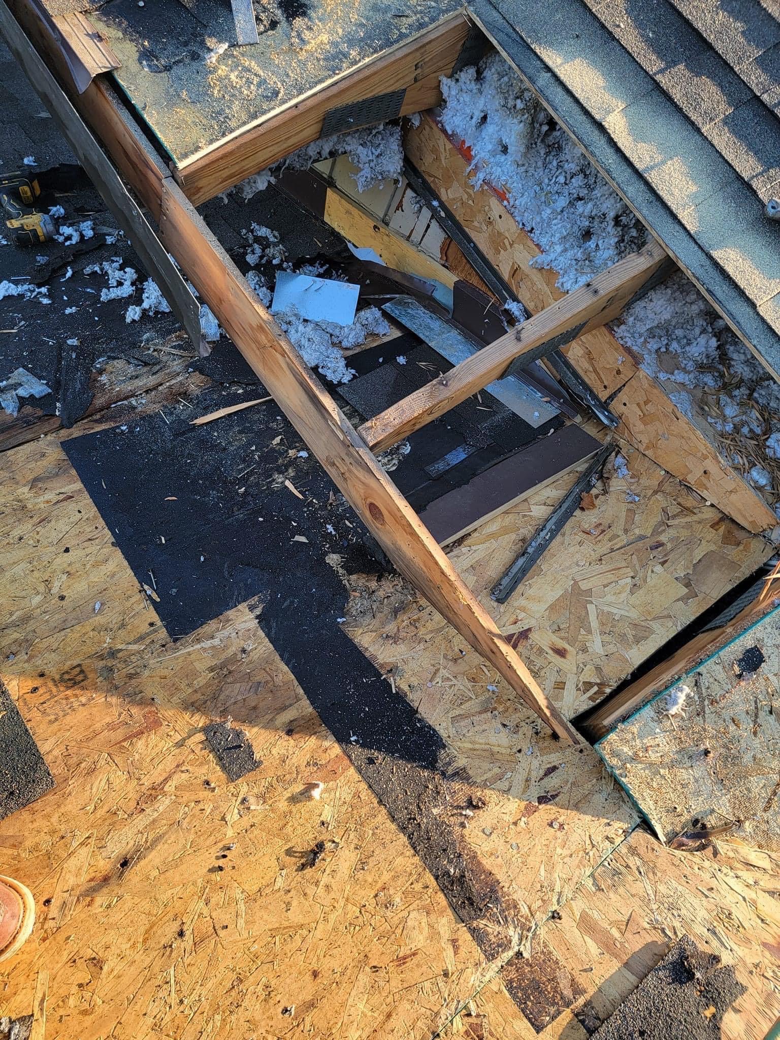 Removing Rotten Wood