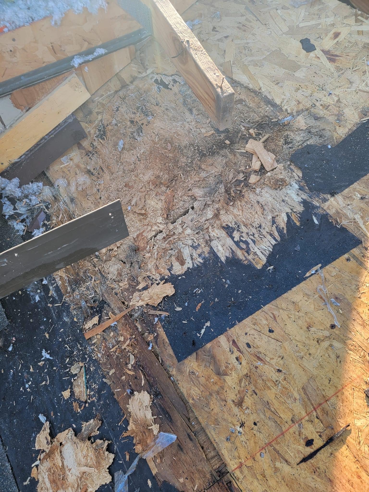 Rotted Soffit Boards