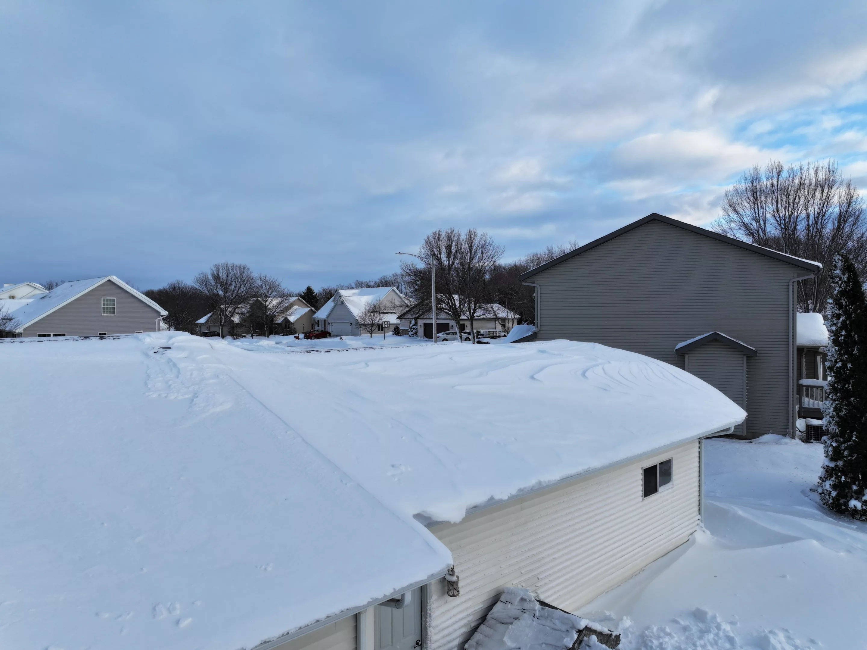 Snow on Roof Kaukauna