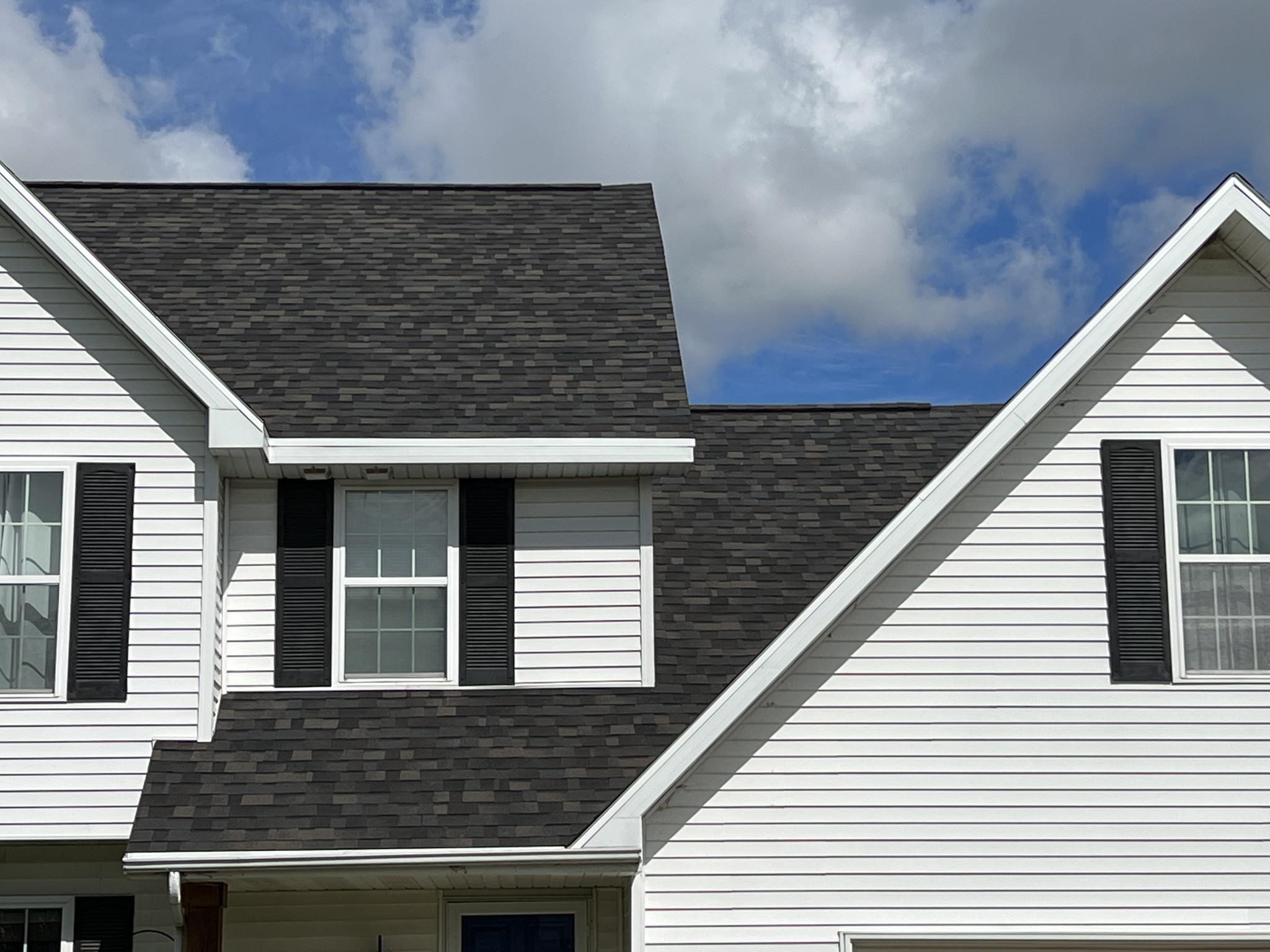 Black sable close up roof replacement kimberly