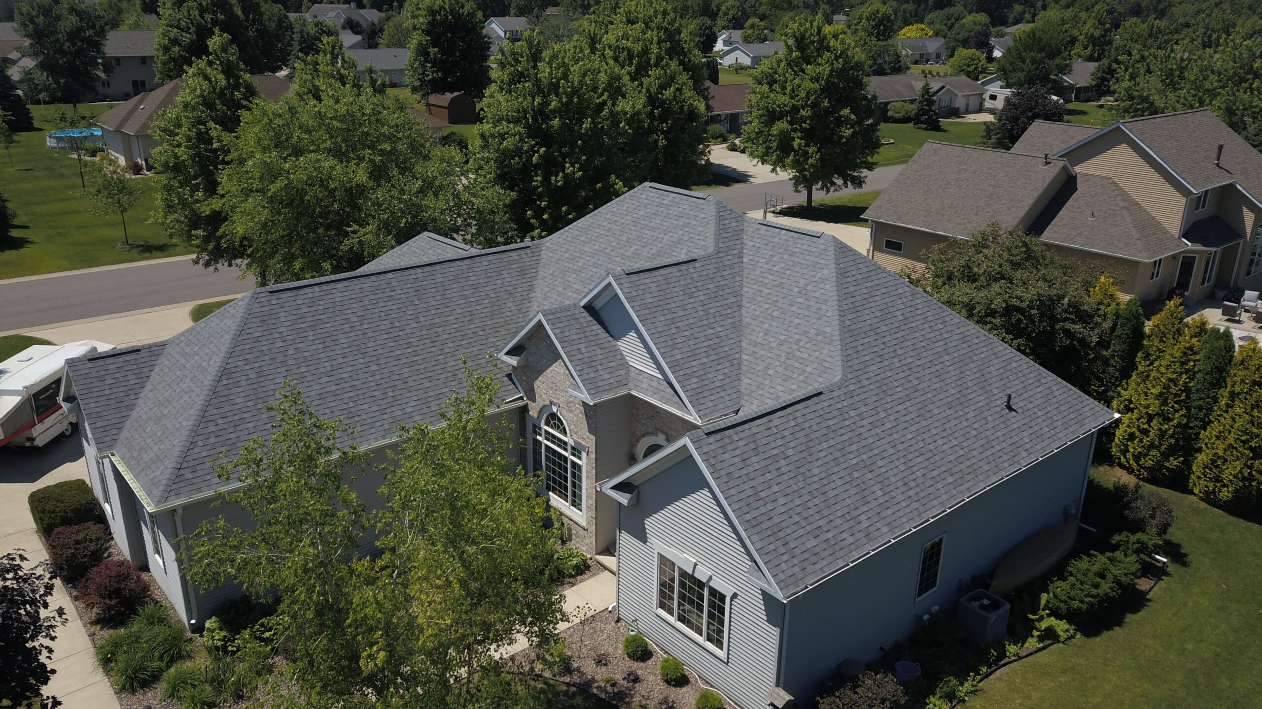 greenville hail damage roof replacement